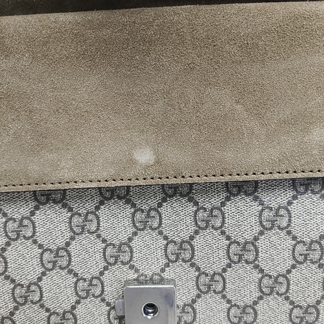 Authenticated pre-owned  Dionysus Small Monogram Coated Canvas Beige - Shoulder Bag at Looply