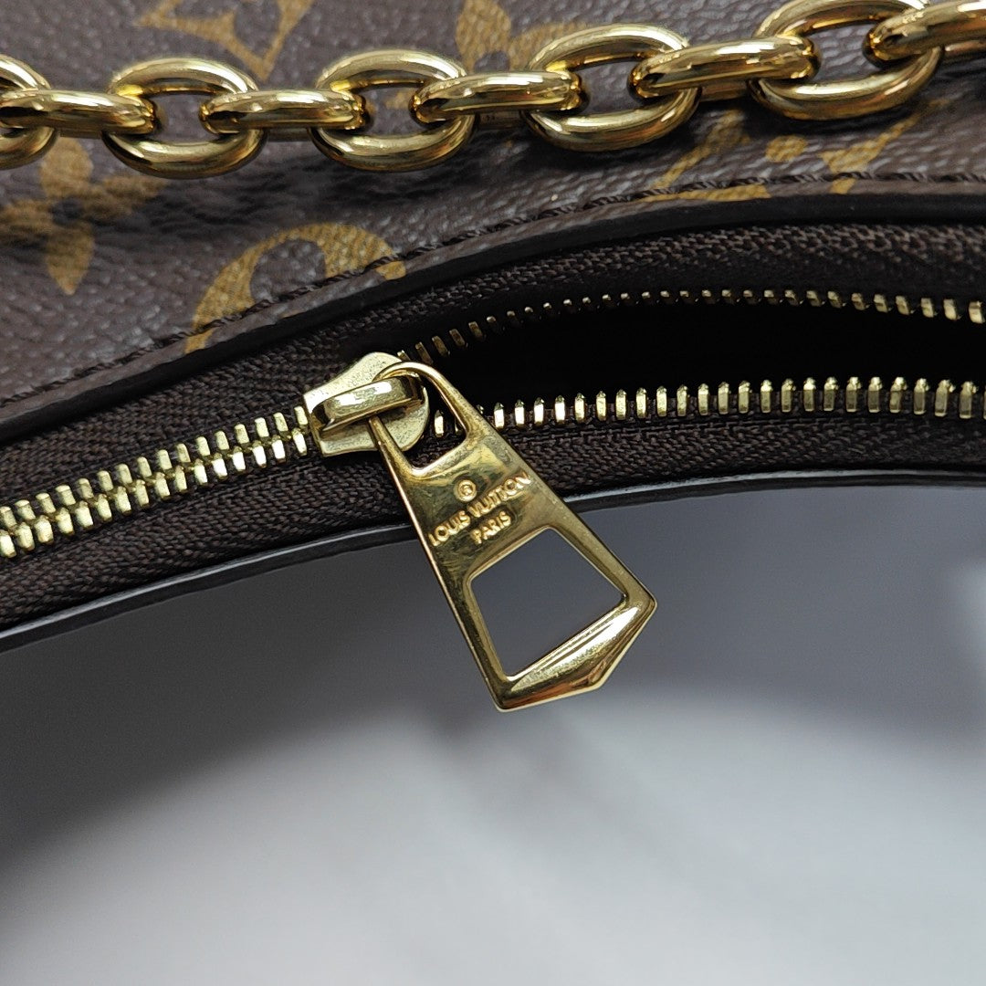 BOULOGNE Nano Monogram Coated Canvas Brown
