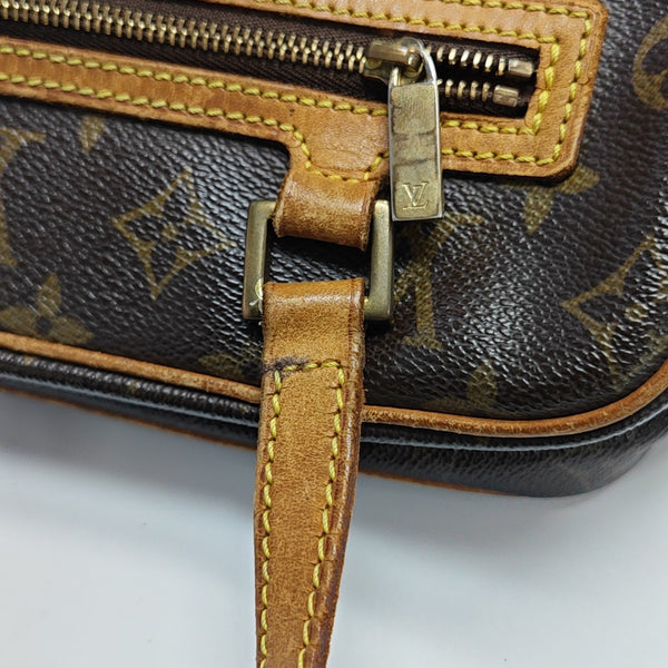 CITE Monogram Coated Canvas Brown
