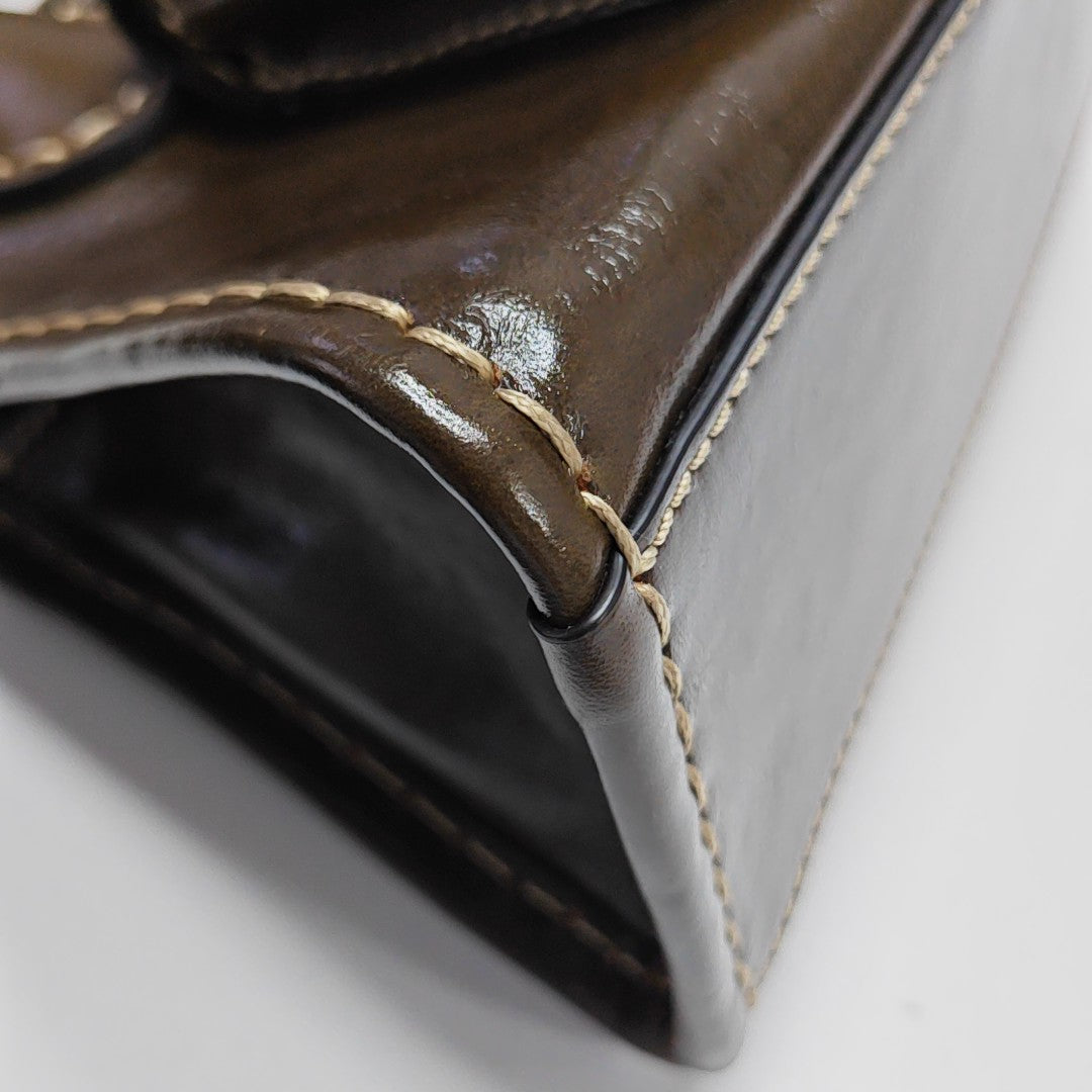 Edith Mini Calfskin Brown