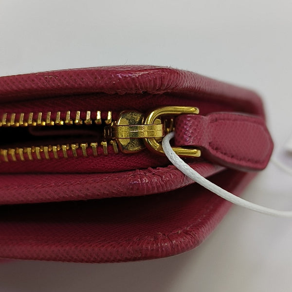 Saffiano Calfskin Wallet Red