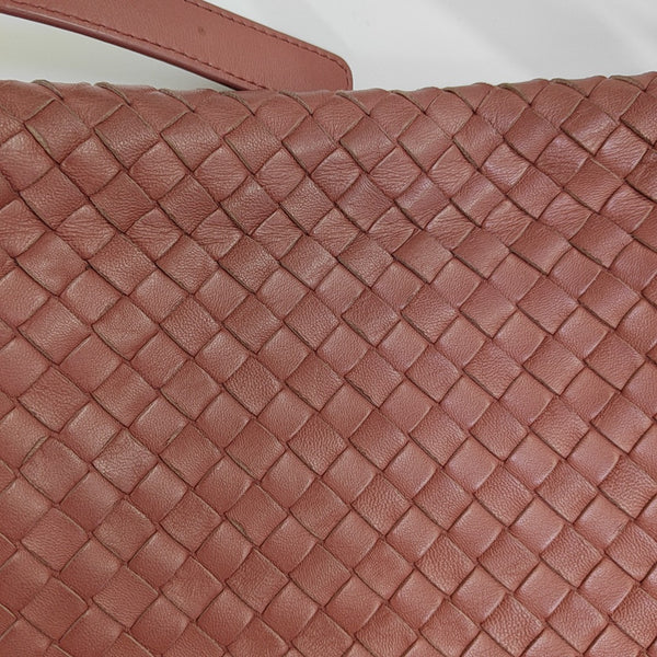Calfskin Shoulder Bag Red