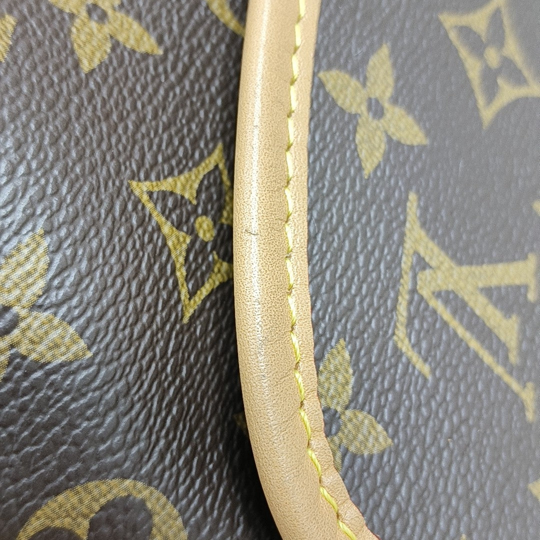 DIANE Monogram Coated Canvas Brown