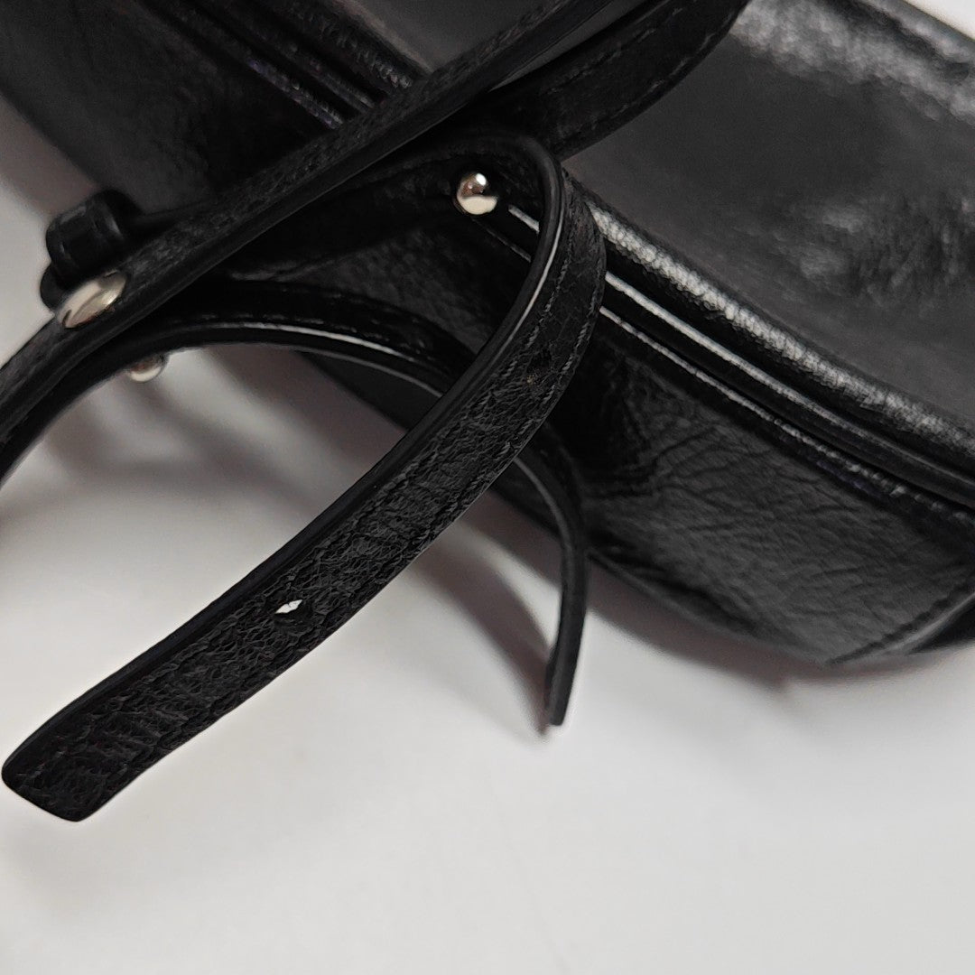 Le Cagole Mini Lambskin Black