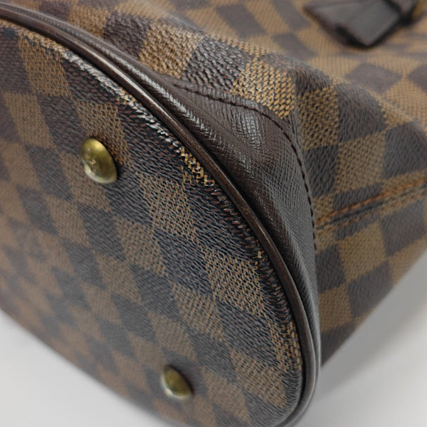 BUCKET PM Damier Ebene Coated Canvas Brown