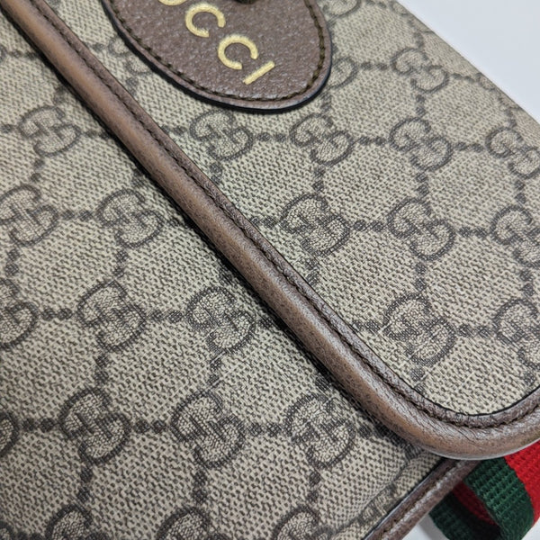 Neo Vintage Monogram Coated Canvas Beige