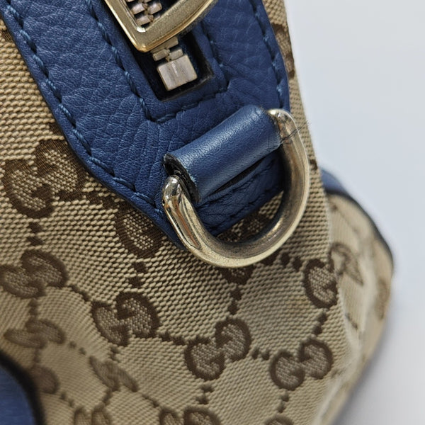 Monogram Canvas Tote Bag Medium Beige