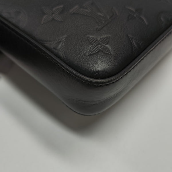 DUO Monogram Calfskin Black