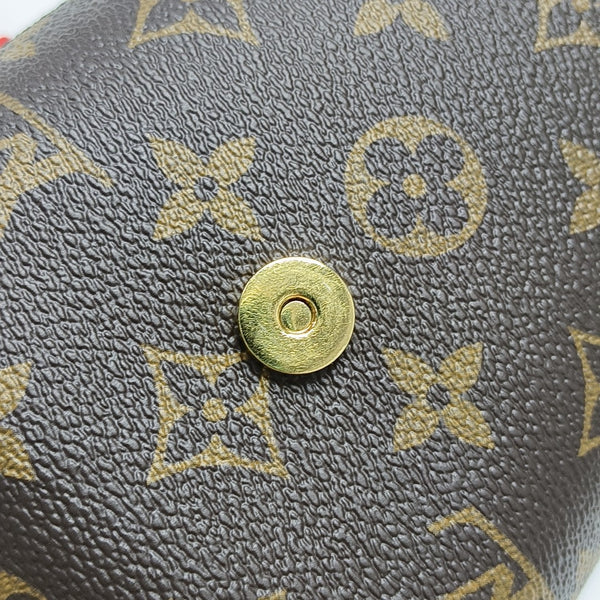 FOLD ME Monogram Coated Canvas Brown