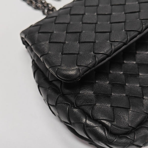 Messenger Mini Lambskin Black