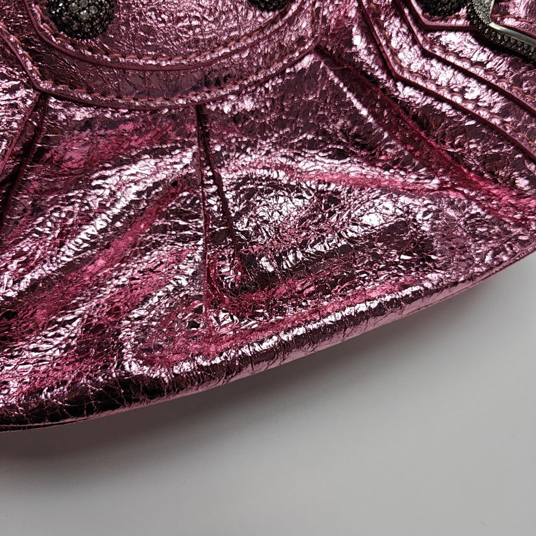 Le Cagole Mini Lambskin Pink
