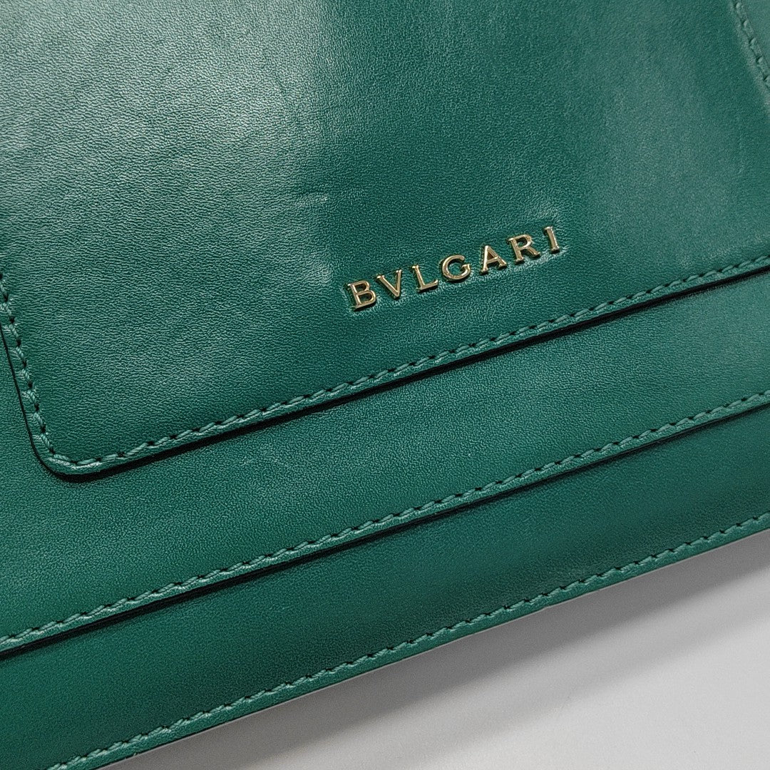 SERPENTI FOREVER Calfskin Green