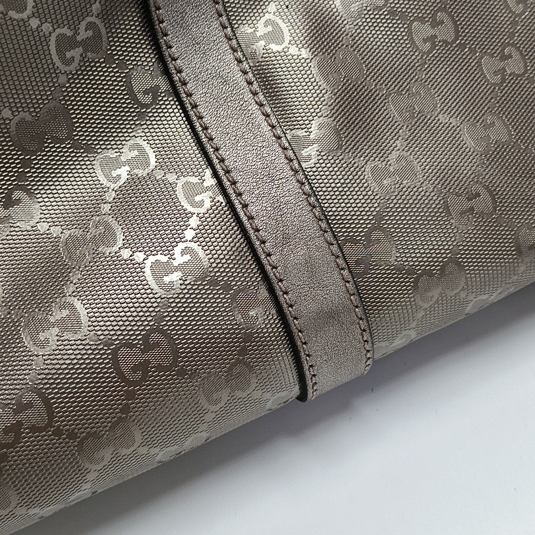 Monogram Coated Canvas Tote Bag Purple