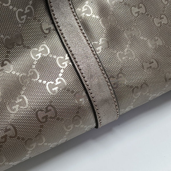 Monogram Coated Canvas Tote Bag Purple
