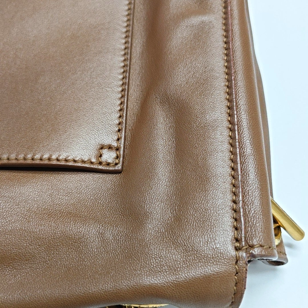 KATE Large Calfskin Brown
