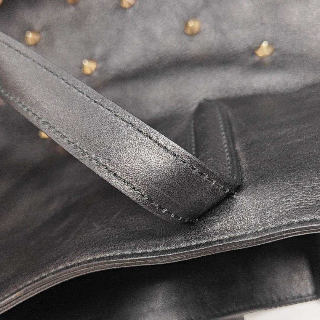 Calfskin Tote Bag Black