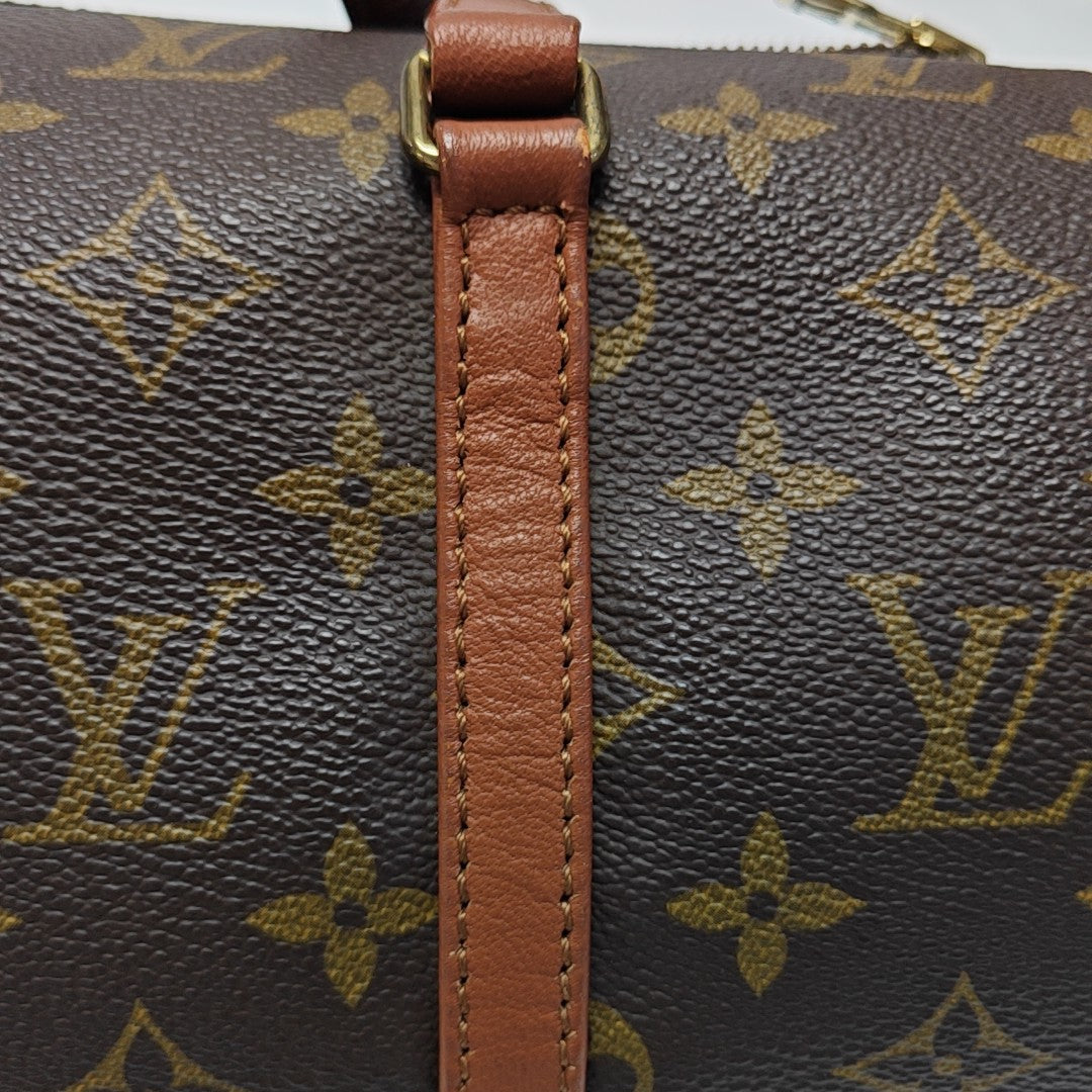 PAPILLON 30 Monogram Coated Canvas Brown