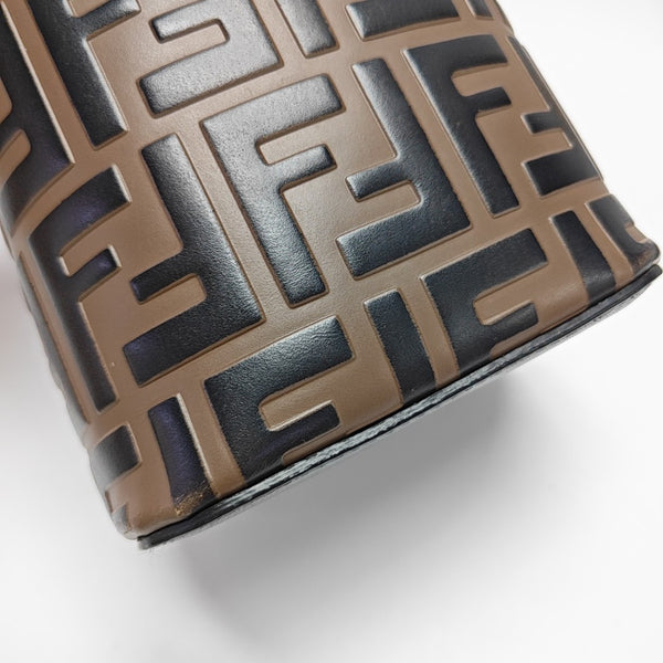 Mon Tresor Mini Monogram Calfskin Brown