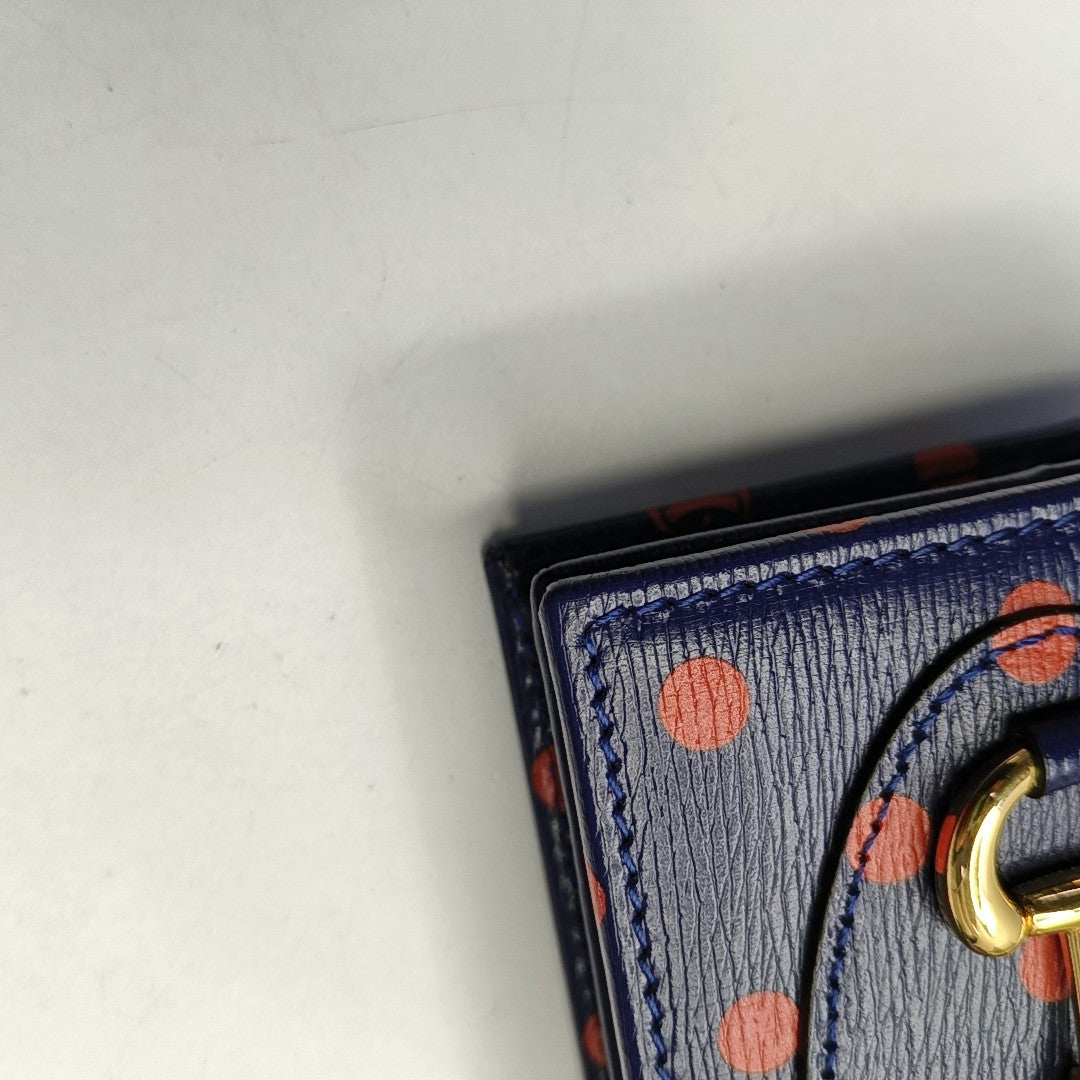 Authenticated pre-owned  Horsebit 1955 Calfskin Blue - Crossbody Bag at Looply