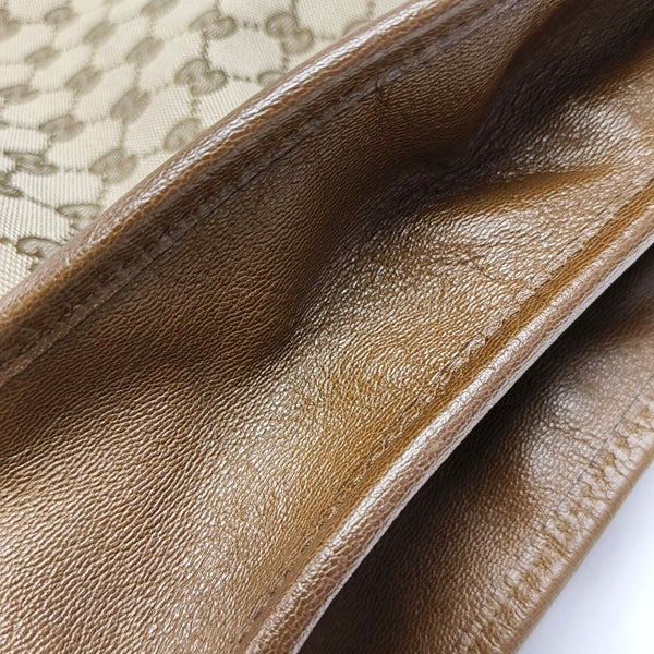 Authenticated pre-owned  Horsebit 1955 Medium Monogram Canvas Brown - Tote Bag at Looply