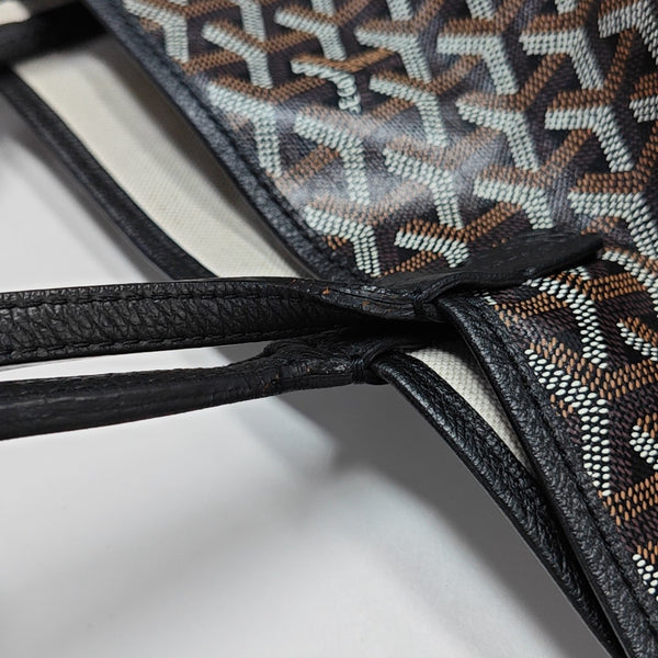 Saint Louis PM Coated Canvas Brown