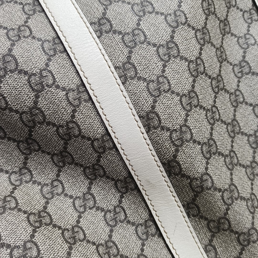 Monogram Coated Canvas Top Handle Bag Black