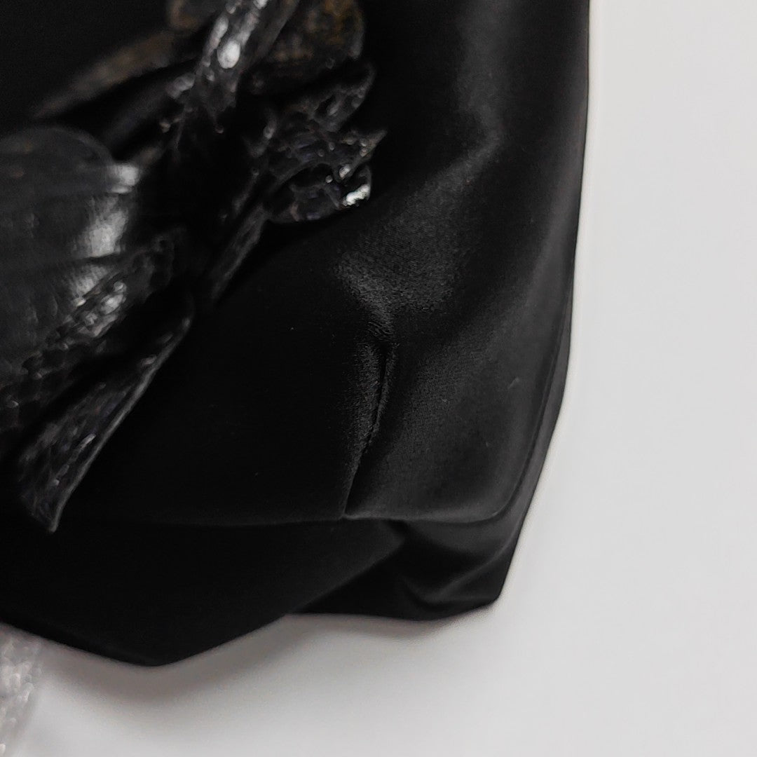 Silk Satin Black