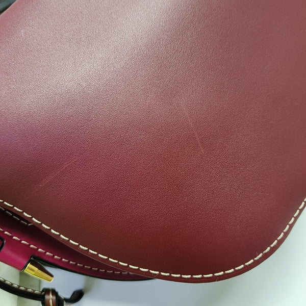 Gate Small Calfskin Red