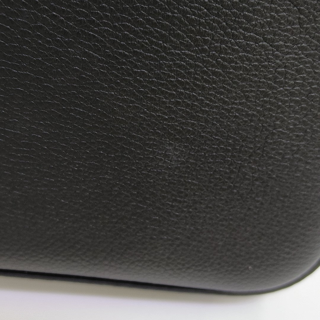 Authenticated pre-owned  LOCKME Calfskin Black - Shoulder Bag at Looply