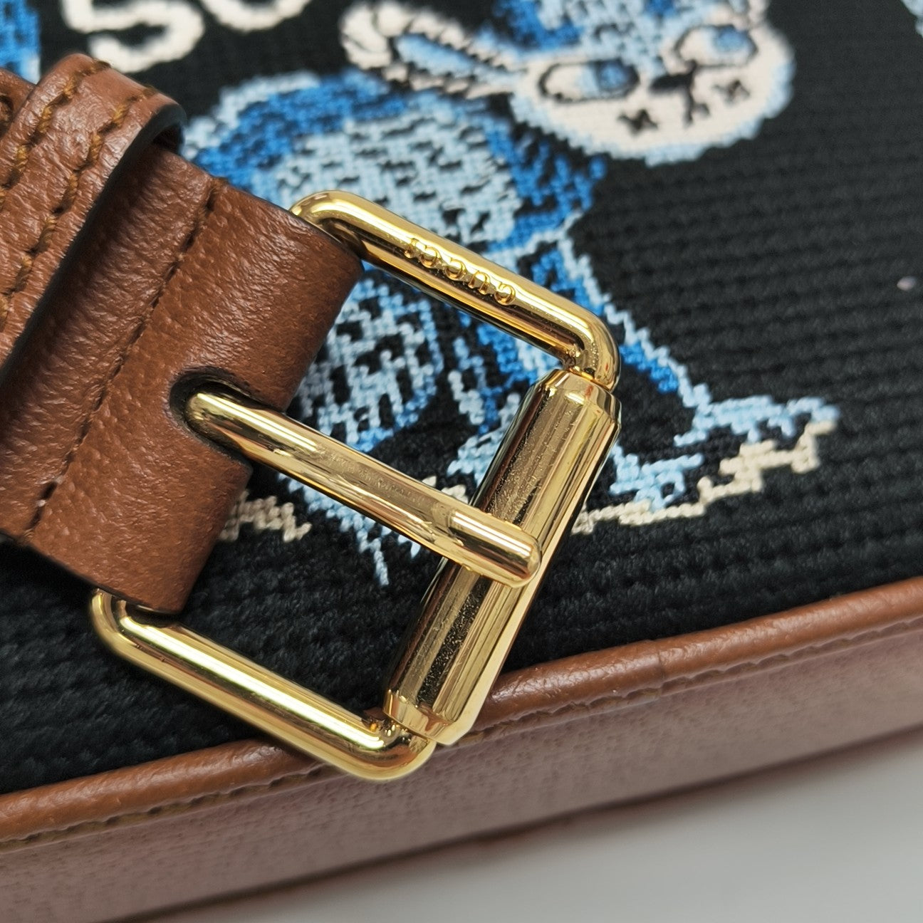 Calfskin Belt Bag Black