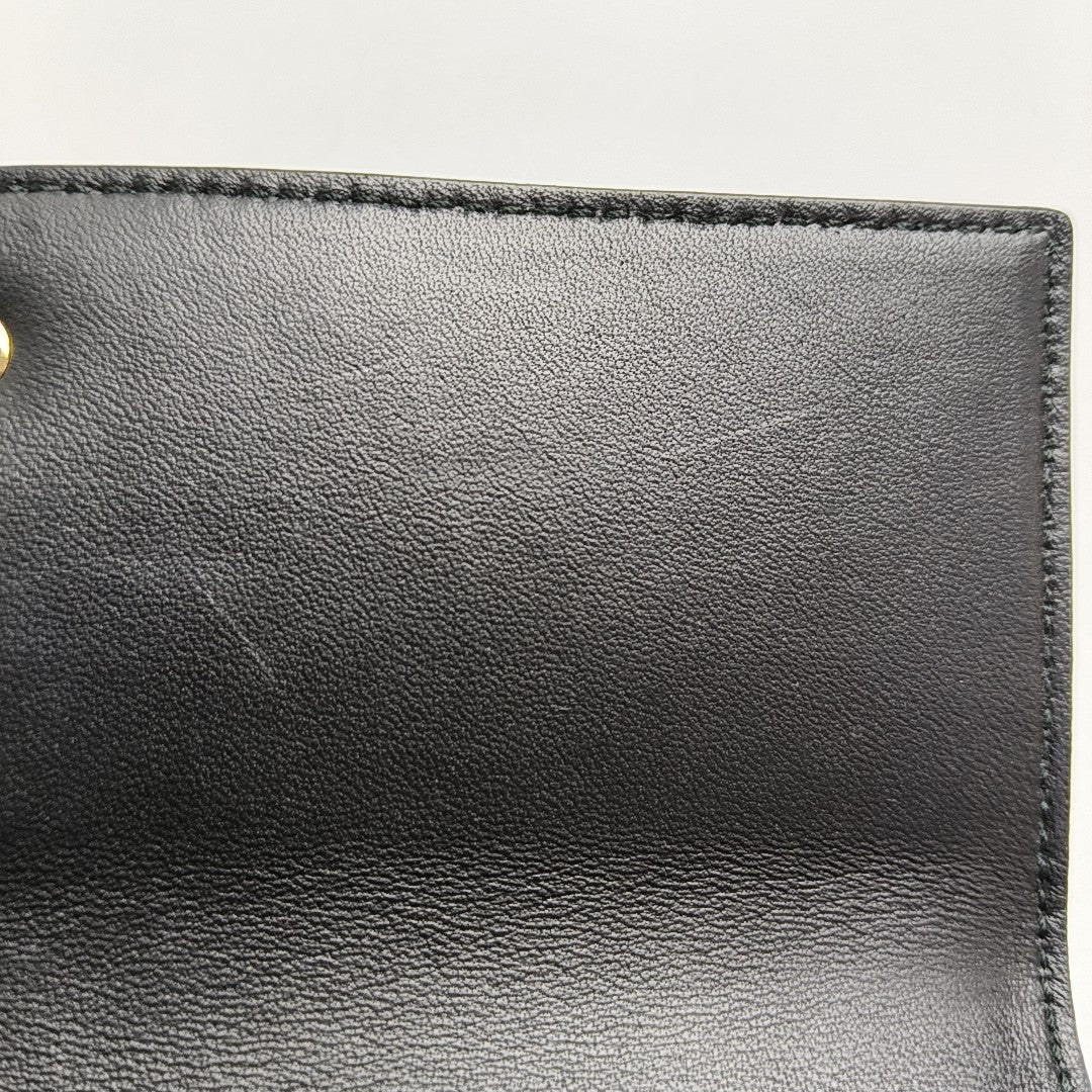 Calfskin Wallet Black