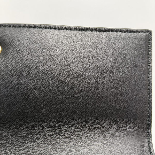 Calfskin Wallet Black
