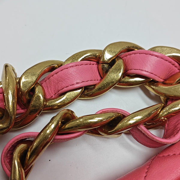 CLASSIC FLAP Mini Quilted Lambskin Pink