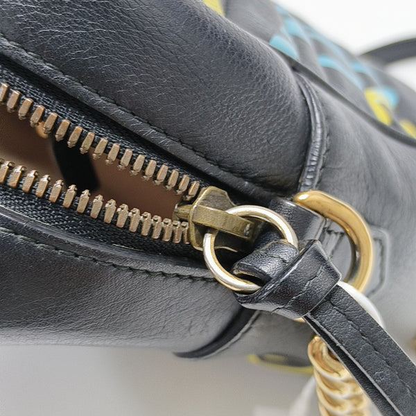Calfskin Shoulder Bag Black