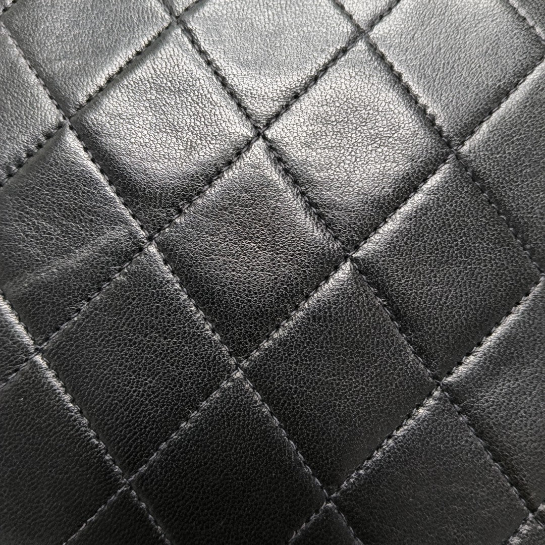 Quilted Lambskin Black