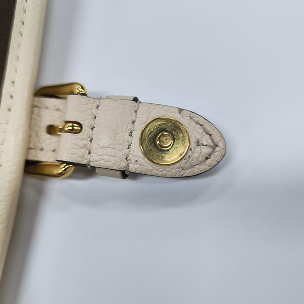 DIANE Monogram Calfskin Beige