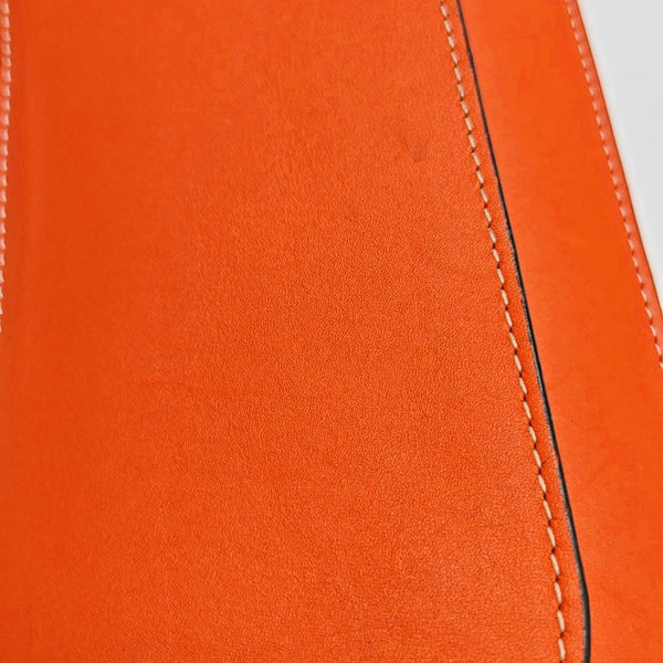 Authenticated pre-owned  Gate Calfskin Orange - Shoulder Bag at Looply