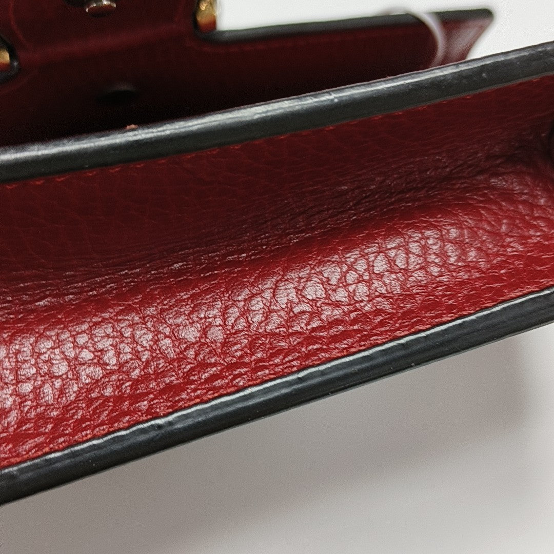 Dionysus Super Mini Calfskin Red