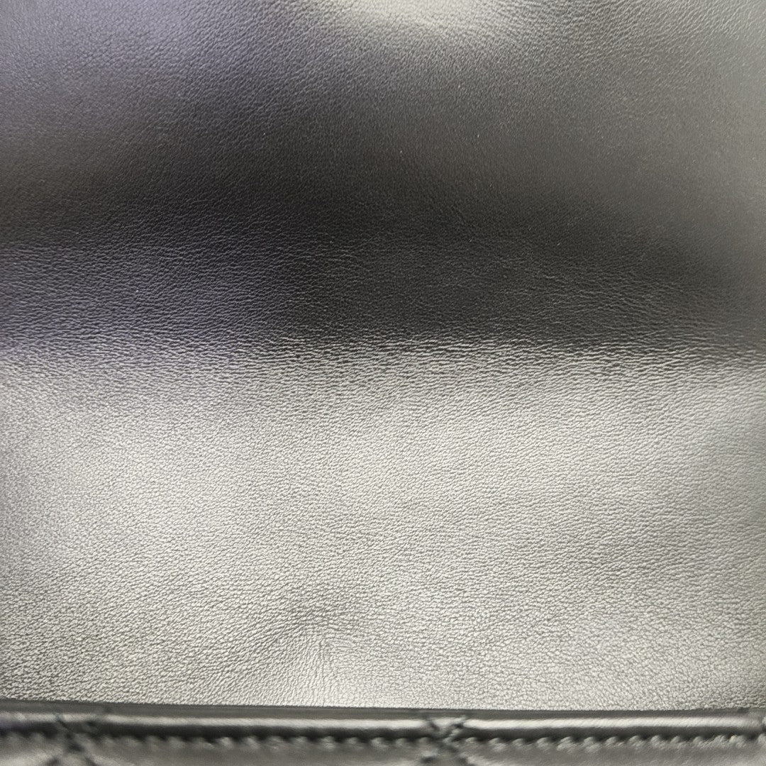 Quilted Calfskin Black