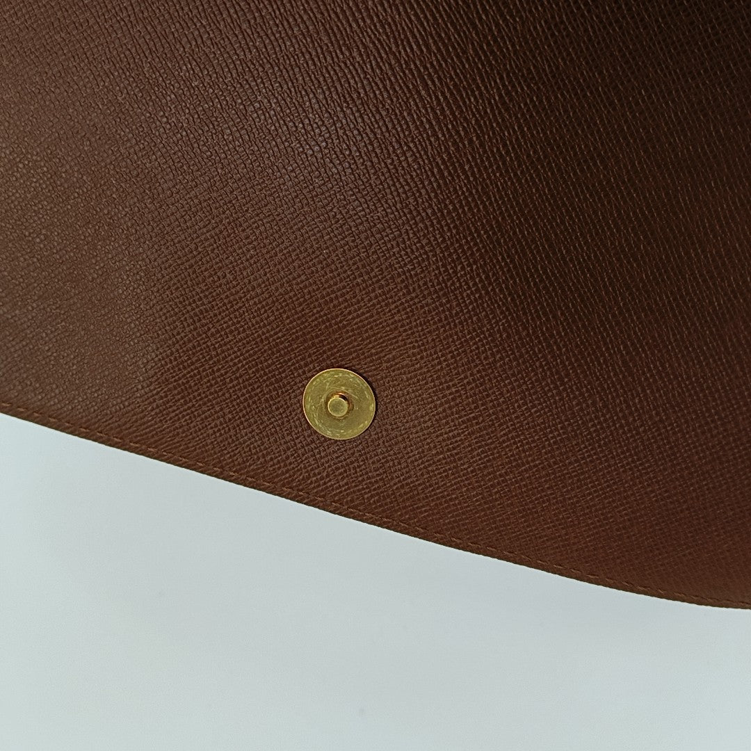 MUSETTE TANGO Monogram Coated Canvas Brown