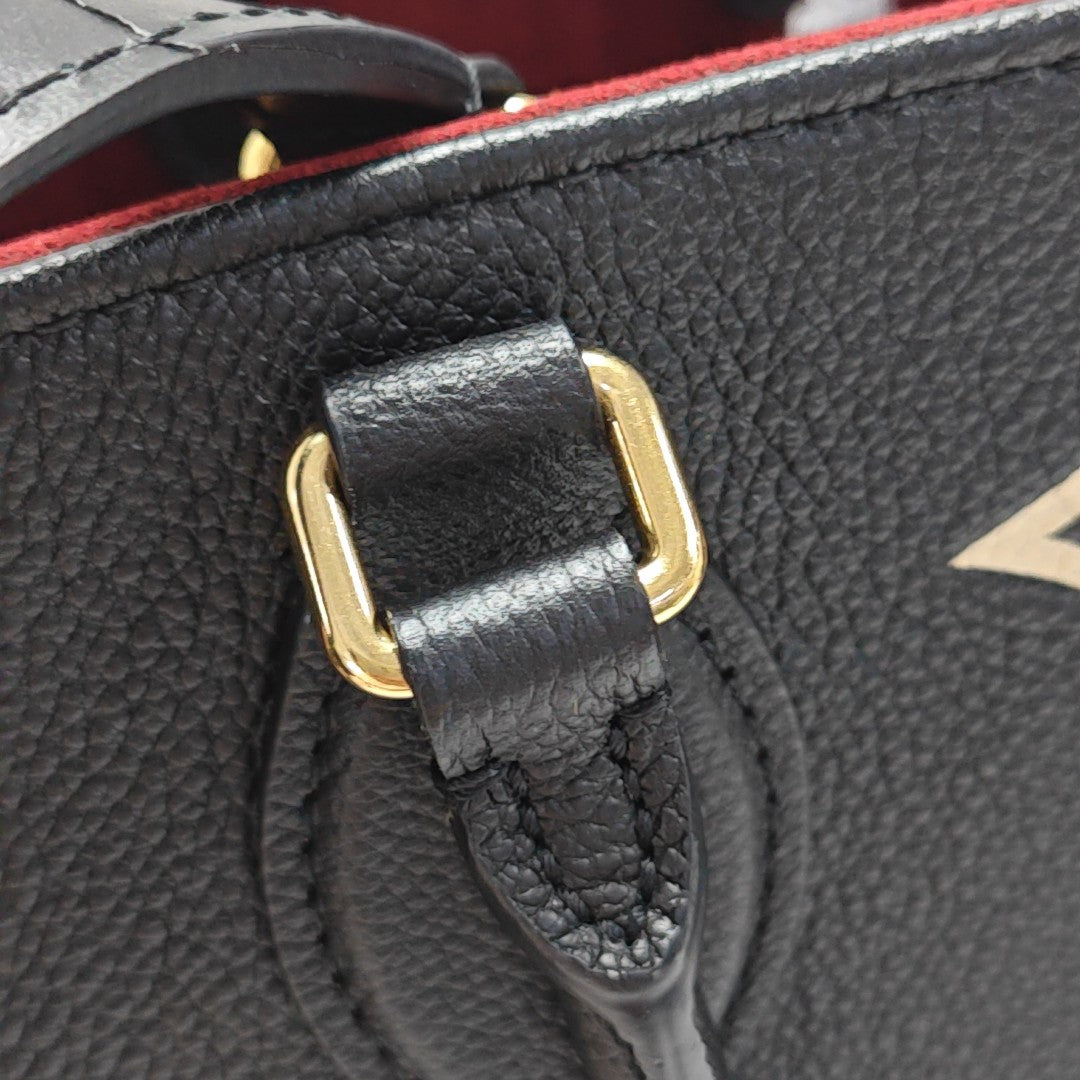 ONTHEGO MM Monogram Calfskin Black