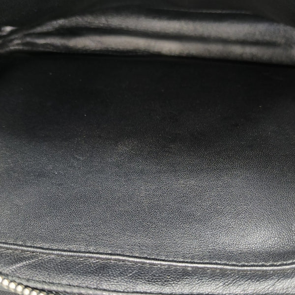 Saffiano Calfskin Clutch Black