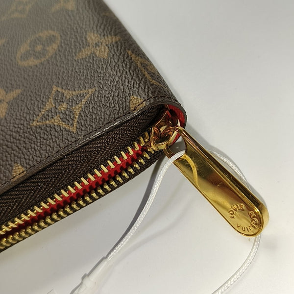 ZIPPY Monogram Coated Canvas Brown Wallet