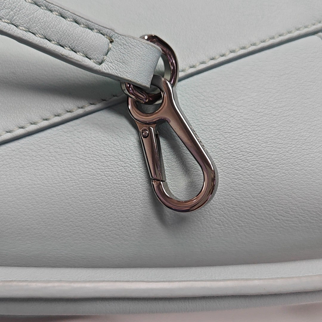 Puzzle Mini Calfskin Blue