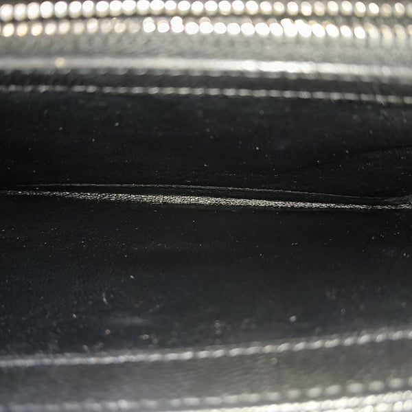 MONOGRAM Medium Chevron Calfskin Black