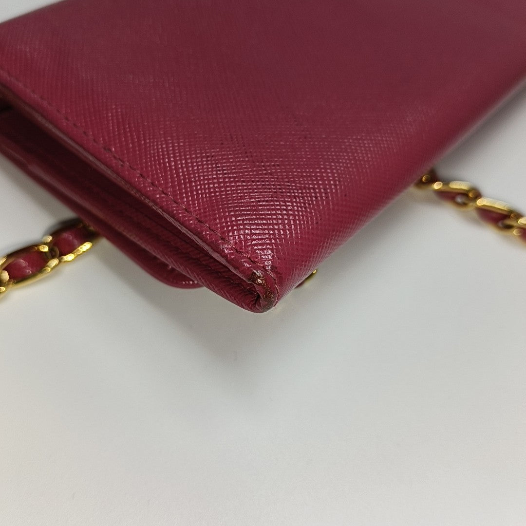 Mini Bag Calfskin Red
