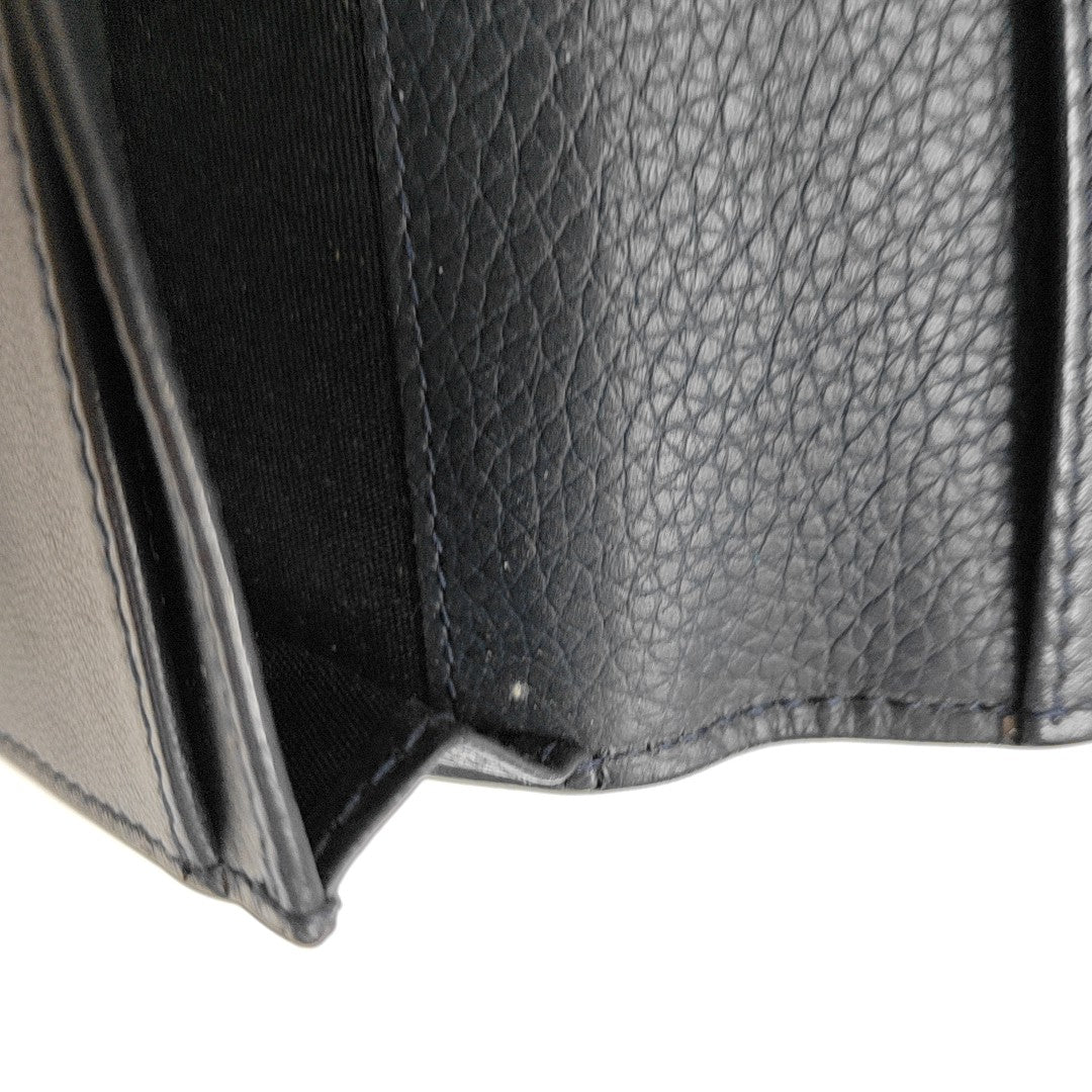 Calfskin Card Holder Blue