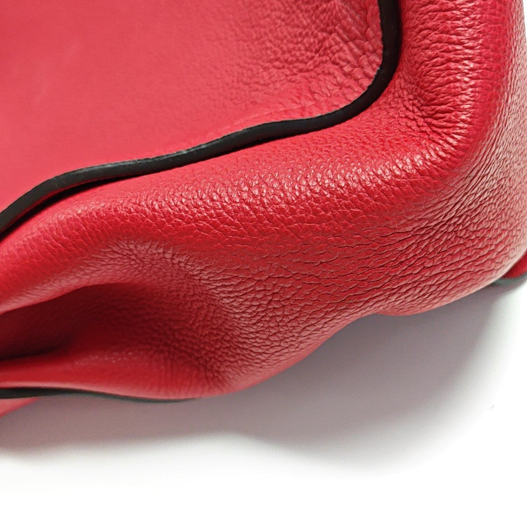 CAPUCINES GM Calfskin Red