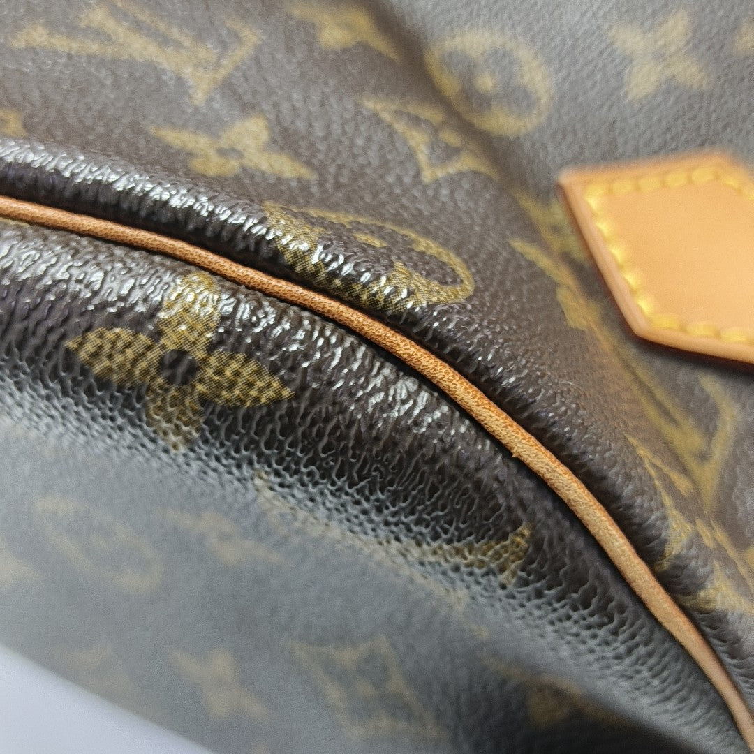 SPEEDY 25 Monogram Coated Canvas Brown