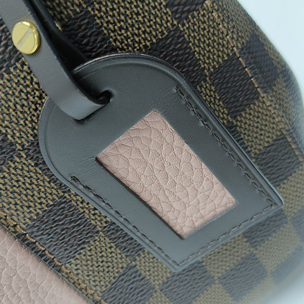 BOND STREET BB Damier Ebene Coated Canvas Brown